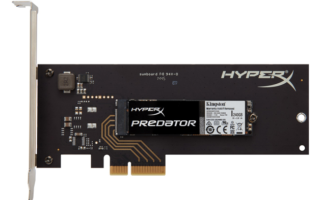 Ekstremalnie wydajny i szybki dysk HyperX Predator PCIe SSD już dostępny w sprzedaży