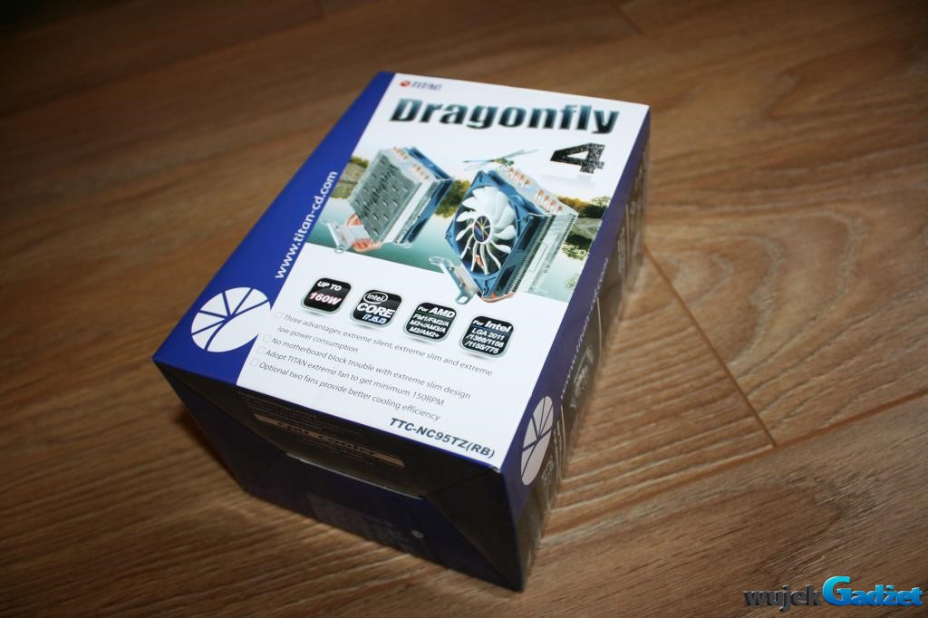 Titan Dragonfly 4 – test wąskiego chłodzenia CPU