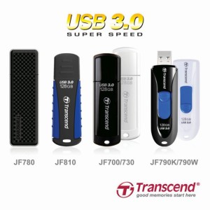 TRANSCEND rozszerza pamięć czterech popularnych modeli pendrive’ów USB 3.0 nawet do 256GB