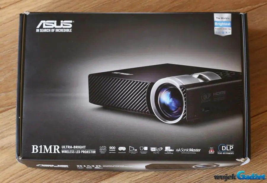 Test małego projektora Asus B1MR