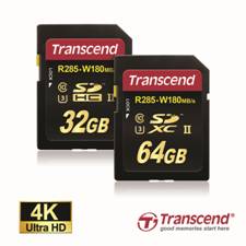 TRANSCEND: szybkie i wytrzymałe karty pamięci do nagrywania w 4K 