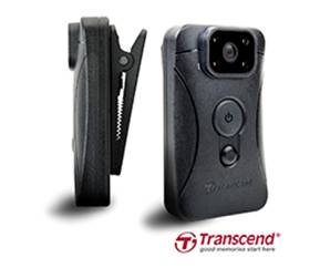 Kamera osobista TRANSCEND DrivePro Body 10 z diodami LED i funkcją aparatu