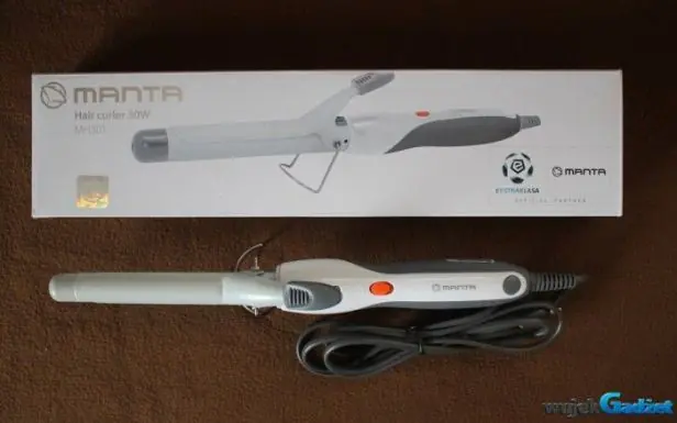 Test lokówki do włosów Manta model MH301