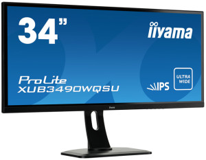 Poszerz swoje możliwości! iiyama wprowadza na polski rynek 34 calowy monitor ultra wide – XUB3490WQSU-B1