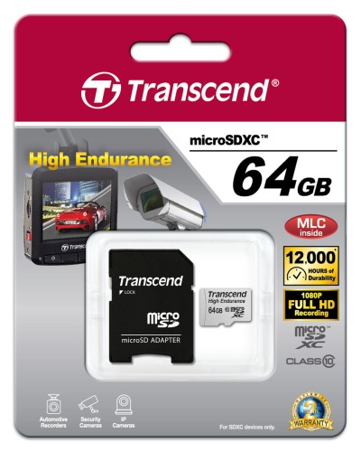 Wytrzymałe karty pamięci dla kamer i wideorejestratorów od TRANSCEND