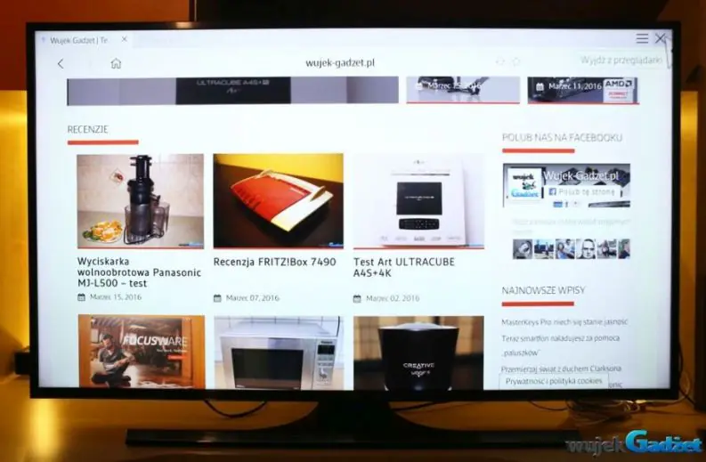 Test telewizora 4K Samsung JU6400 48″ UHD Smart TV Seria 6