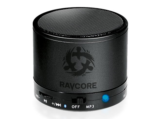 Zgarnij jeden z 500 głośników Bluetooth od Ravcore!