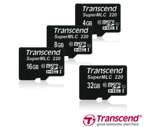 Premiera microSD SuperMLC 220 od TRANSCEND