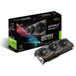 ASUS Republic of Gamers prezentuje ROG Strix GeForce GTX 1070