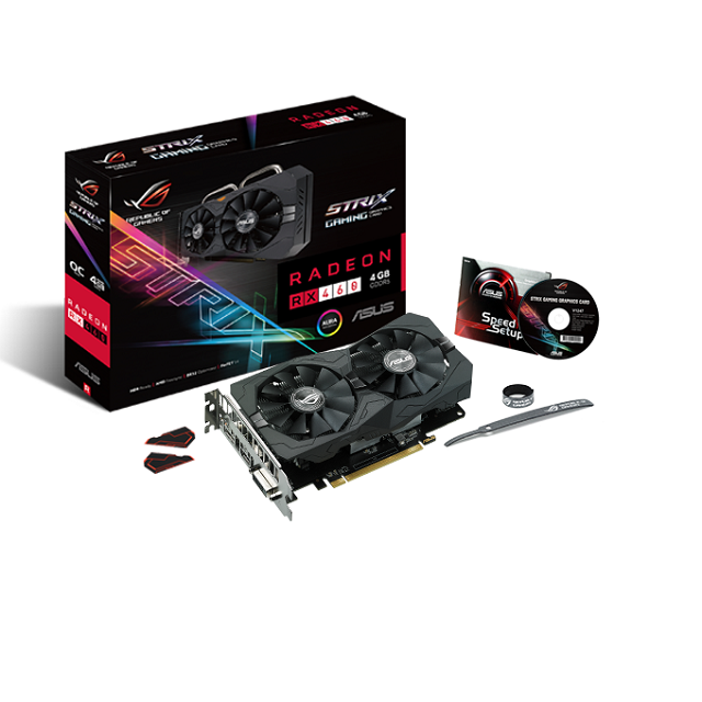 ASUS Republic of Gamers prezentuje kartę graficzną Strix RX 460