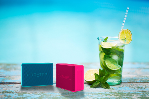 Creative wprowadza nowe, letnie kolory sprawdzonego głośniczka Muvo 2c Bluetooth, odpornego na zachlapanie