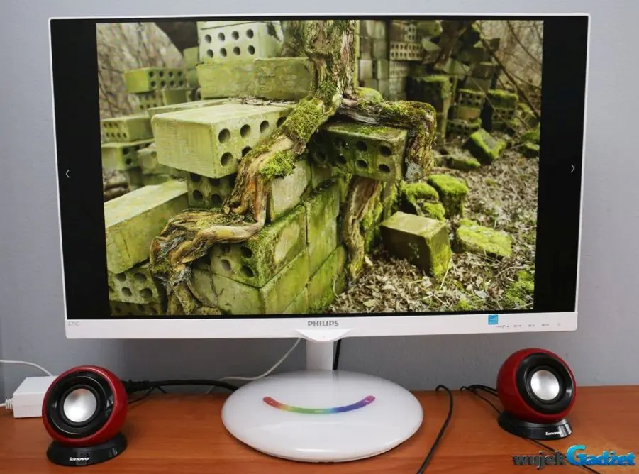 Test Monitora Philips 275C5QHGSW z podstawką Ambiglow Plus