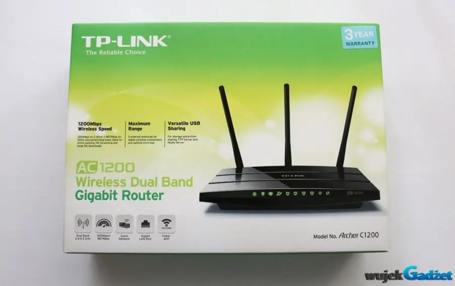 Test dwupasmowego, gigabitowego routera bezprzewodowego TP-Link Archer C1200