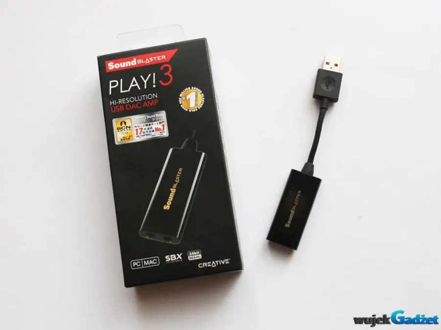 Creative Sound Blaster Play! 3 – test malutkiej, zewnętrznej karty dźwiękowej