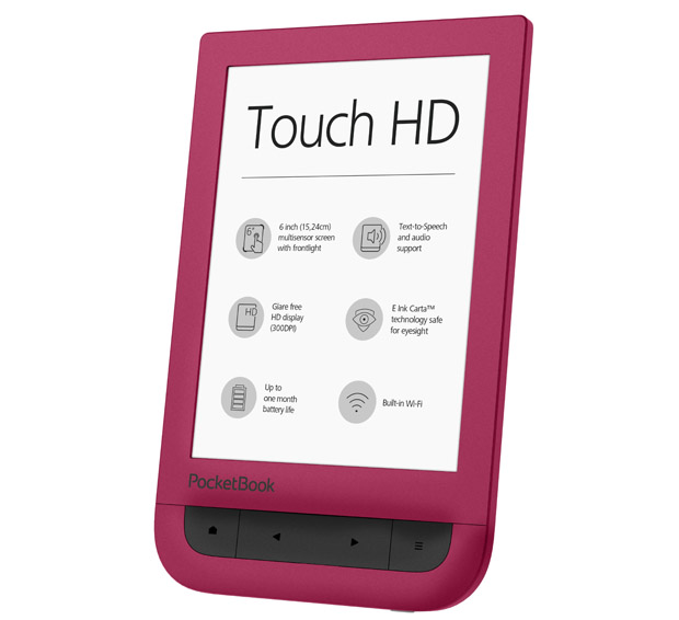 PocketBook Touch HD Ruby Red – w czerwieni jest moc