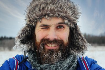 Jak zadbać o brodę gdy jest zimno?