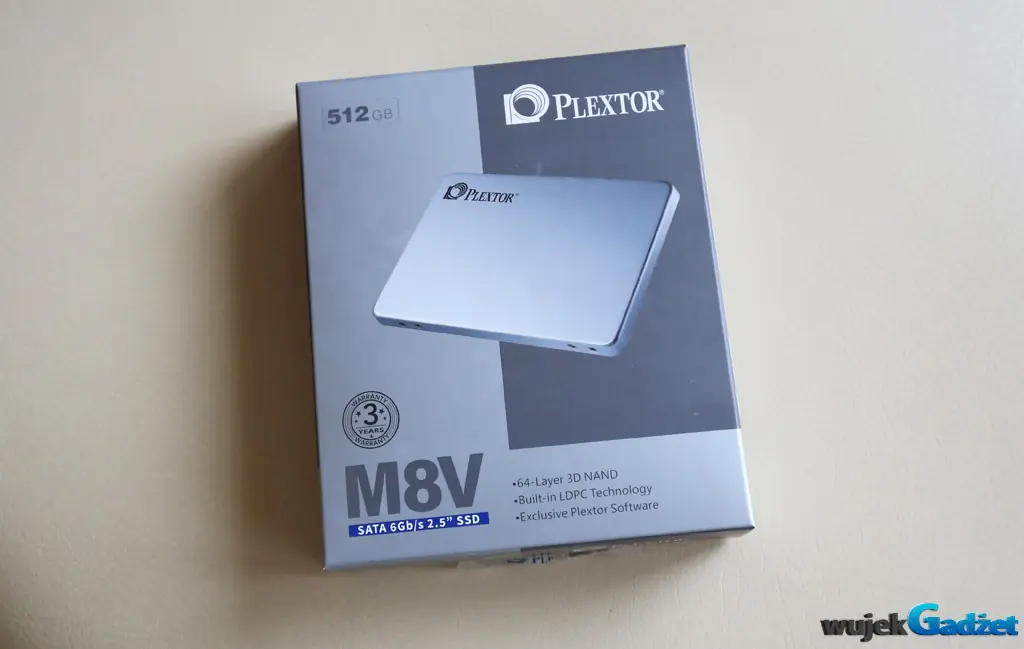 Plextor M8V 512 GB – test dysku SSD