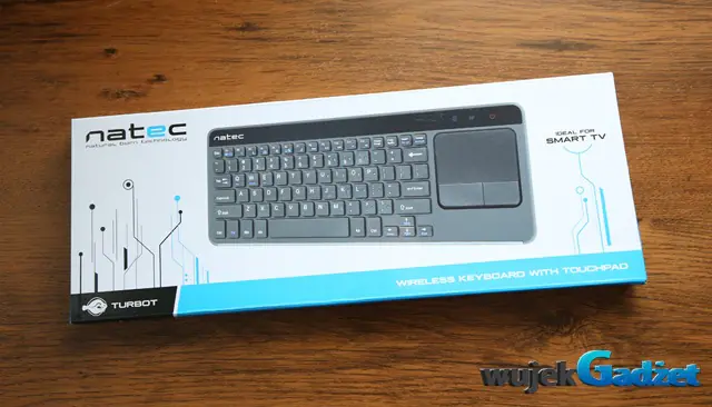Natec Turbot – test bezprzewodowej klawiatury z touchpadem