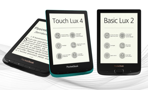 Superlekkie i kompaktowe czytniki PocketBook wchodzą na rynek