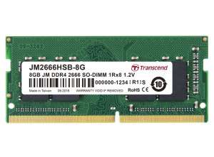 Pamięci TRANSCEND DDR4 2666 JetRam w przystępnej cenie