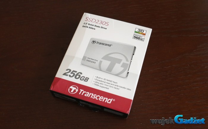 Test dysku Transcend SSD230S 256GB
