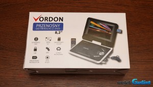 Test przenośnego odtwarzacza DVD Vordon 8,2″