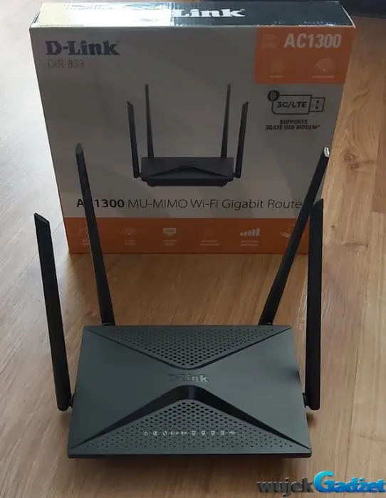Test DIR-853 AC1300 MU-MIMO Wi-Fi Gigabit Router