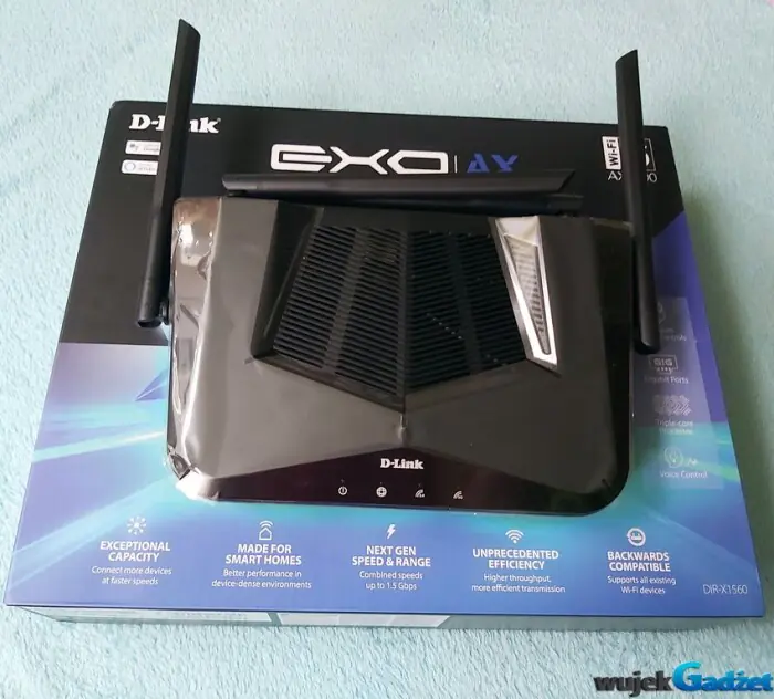 Test D-Link DIR-X1560 EXO AX1500 Wi-Fi 6 router