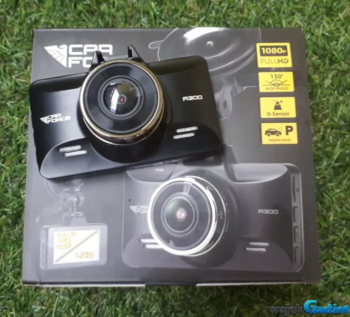 Test wideorejestratora CAR FORCE model A300