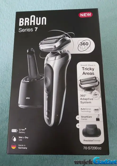 Test maszynki Braun Series 7 70-S7200cc