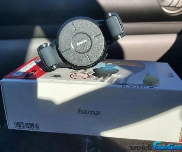 Test ładowarki indukcyjnej samochodowej FC-10C Flex Hama