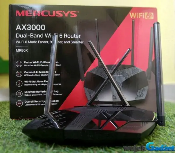 Test MR80X AX 3000 Wi-Fi 6 Router od MERCUSYS