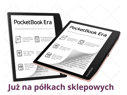 PocketBook Era nareszcie w sprzedaży: oto 7-calowy czytnik z wbudowanymi głośnikami