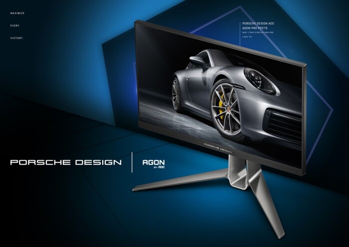 stylowy monitor dla graczy od Porsche Design i AGON by AOC