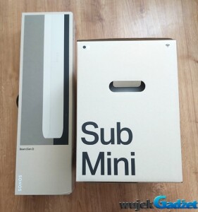 Recenzja kompaktowego subwoofera Sub Mini od SONOS + soundbar Beam Gen 2
