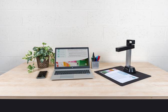 IRIScan Desk 6 Pro Dyslexic – podręczny skaner w wersji z aplikacją Readiris Dyslexic