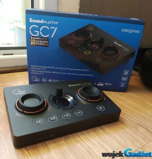 Test Sound Blaster GC7
