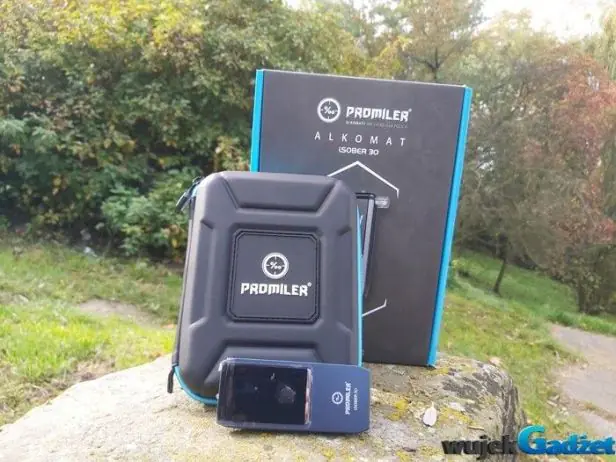 Test alkomatu iSOBER 30 PROMILER