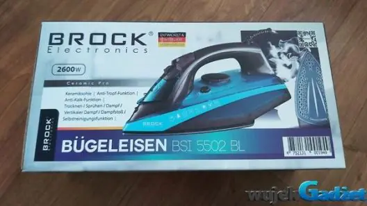 Test żelazka BROCK BSI 5502 BL