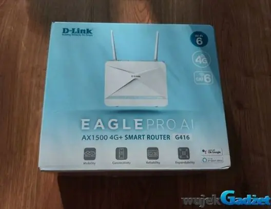Test rotera D-Link G416