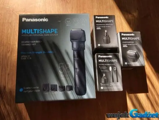 Test wodoodpornej maszynki MULTISHAPE ER-CKN2 Panasonic