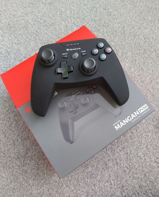 Gamepad GENESIS MANGAN PV58 – test