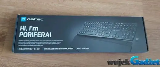 Test klawiatury Porifera NATEC