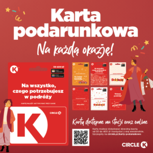 Circle K wprowadza karty podarunkowe