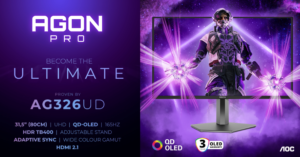 Nowe monitory QD-OLED od AOC – wyższy poziom gamingu