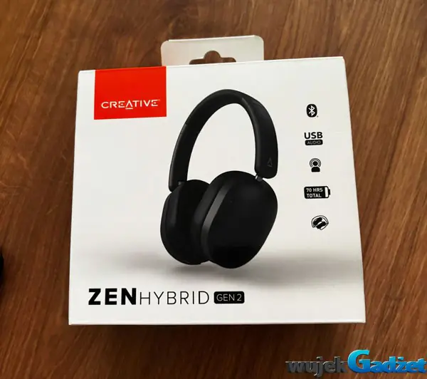 Creative Zen Hybrid Gen 2 – solidne słuchawki z ANC w przystępnej cenie
