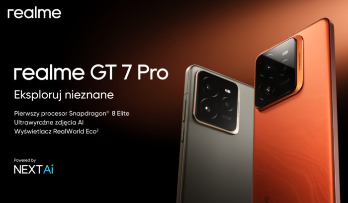 realme GT 7 Pro znów dostępne w Polsce – do 16 stycznia w promocyjnej cenie