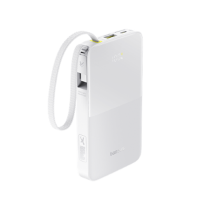 Baseus Bipow 2 Pro – kompaktowy powerbank USB-C z szybkim ładowaniem 22,5W i wbudowanym kablem