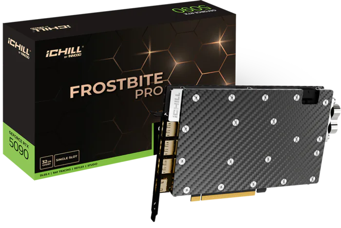 Premiera INNO3D GeForce RTX 5090 & RTX 5080 Frostbite Pro — 1-slotowe karty graficzne z najwyższej półki