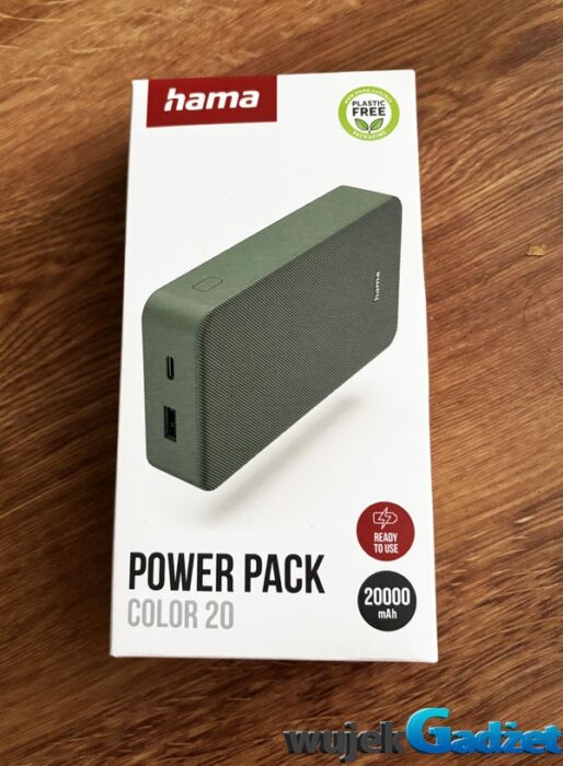 Recenzja Power Pack 20000 HAMA – zielony mistrz energii